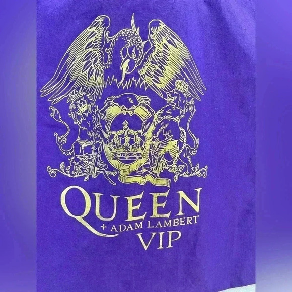 Queen+ Adam Lambert VIP exclusive Merchandise bag collectable rare - Picture 2 of 3